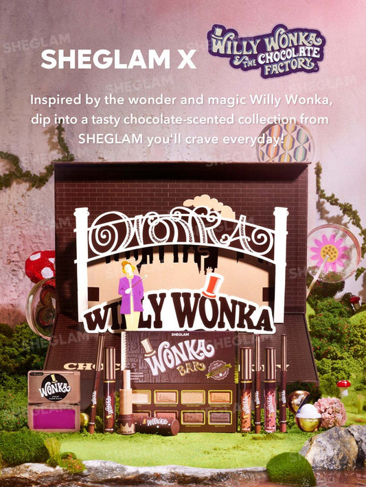 Colección Willy Wonka X SHEGLAM - FULL SET