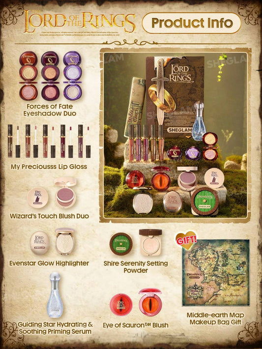 Coleccion The Lord of The Rings SHEGLAM - FULL SET