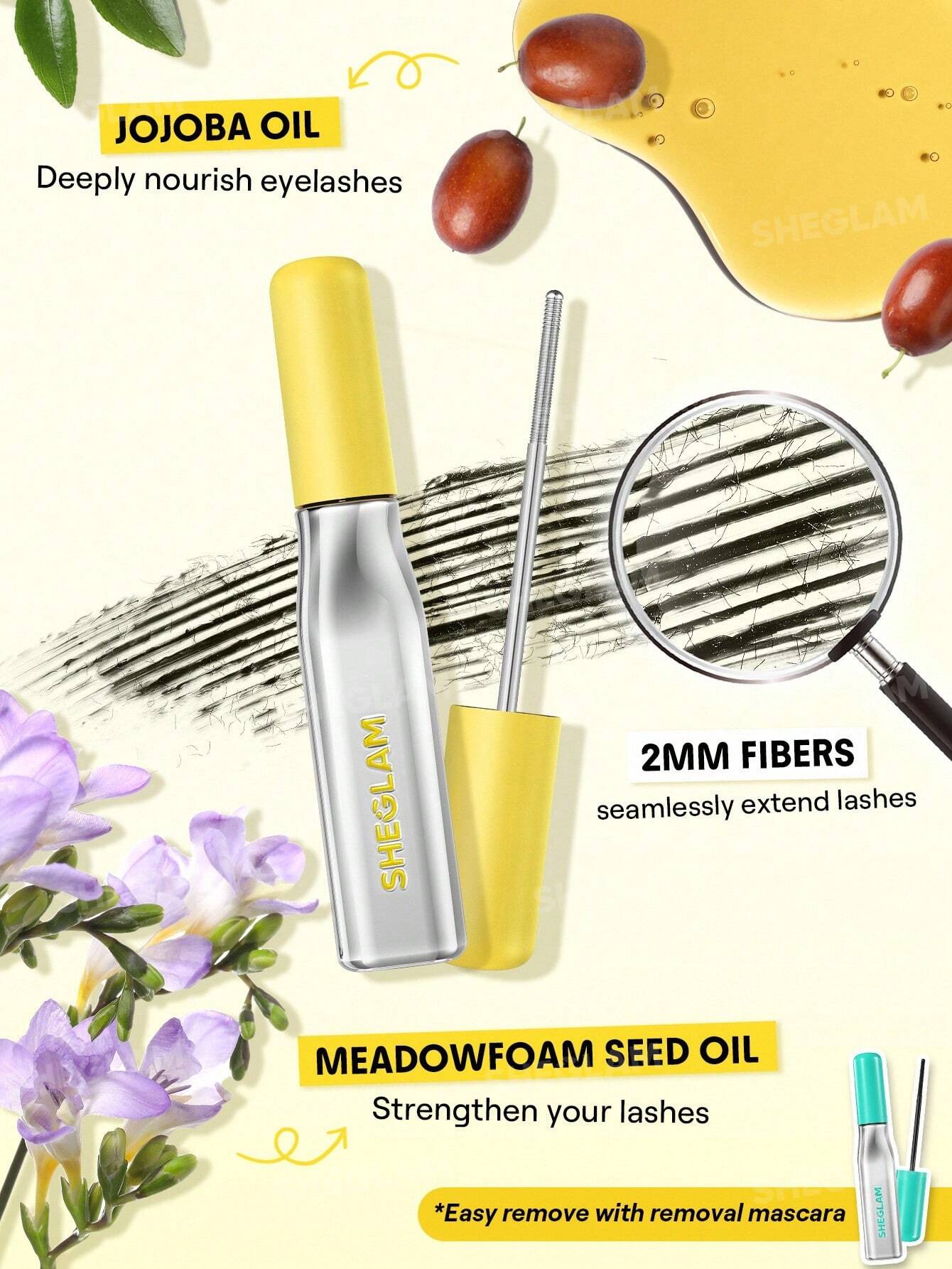 Mascara de pestañas Lashlighter Iron Curl SHEGLAM