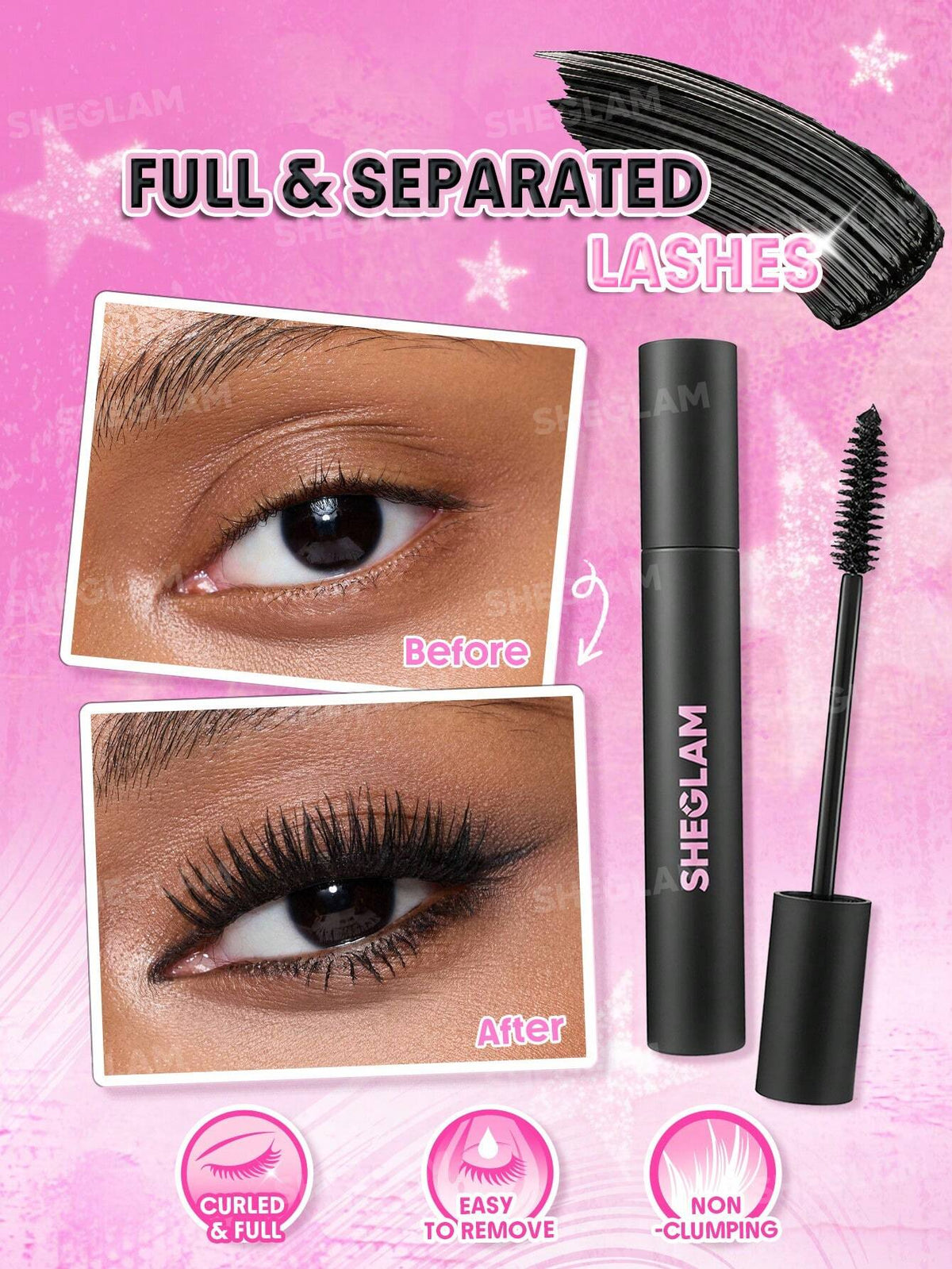Mascara de pestañas Big Volume SHEGLAM