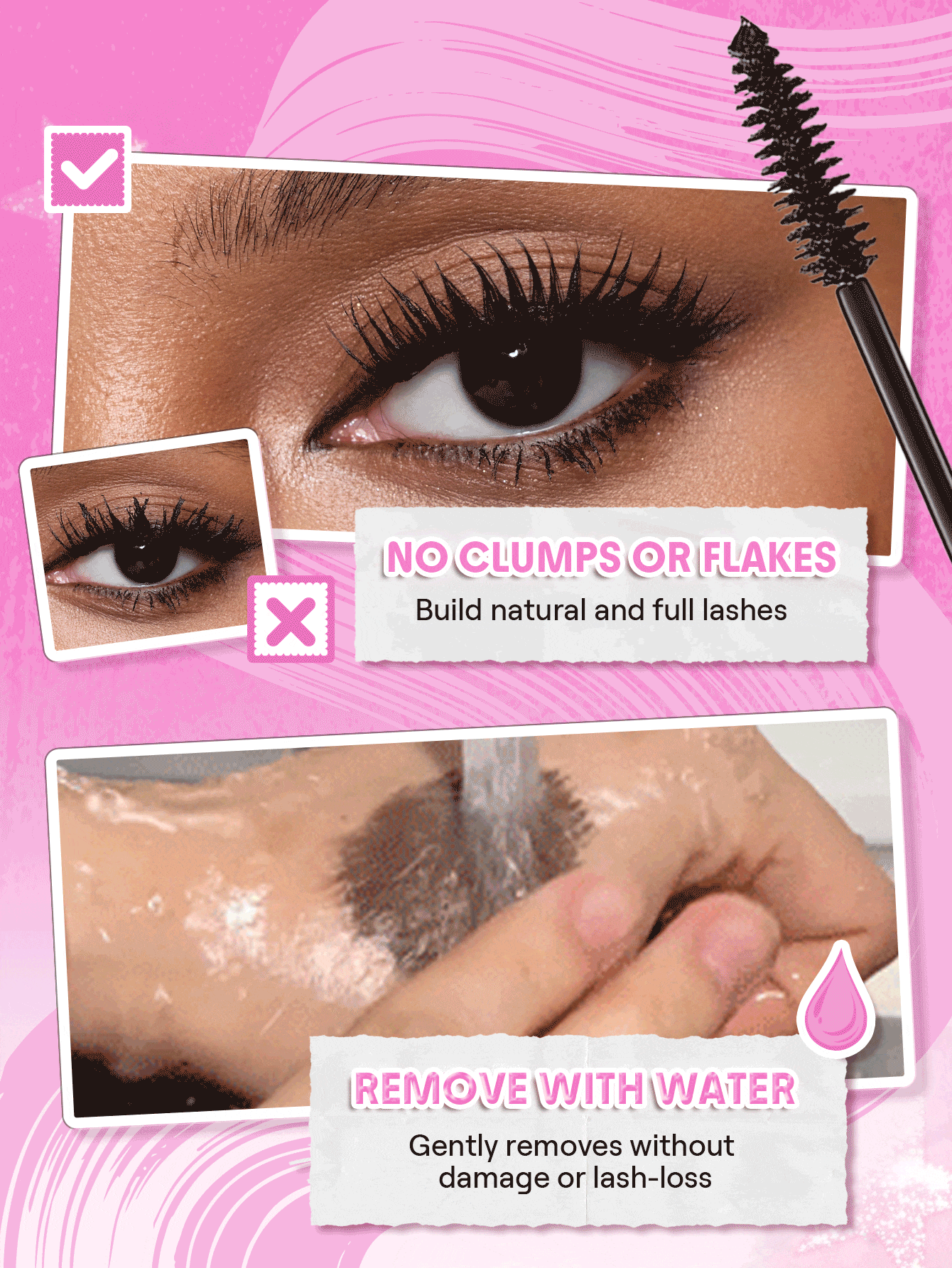 Mascara de pestañas Big Volume SHEGLAM