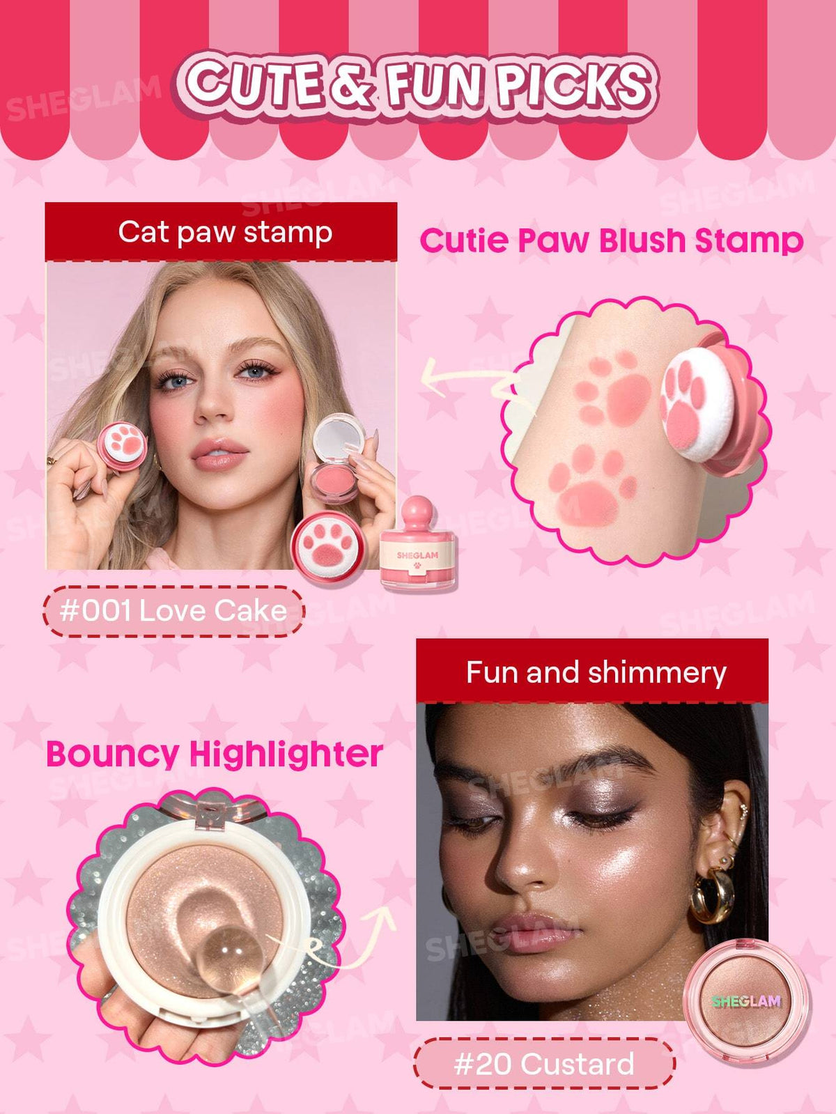 CALENDARIO DE ADVIENTO SHEGLAM - Life is Sweet. Limited Edition