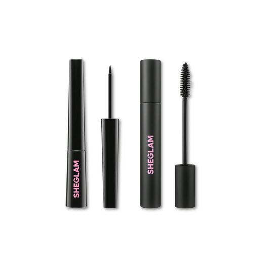 Combo Mirada Perfecta SHEGLAM – Máscara Big Energy + Delineador Stay Inked