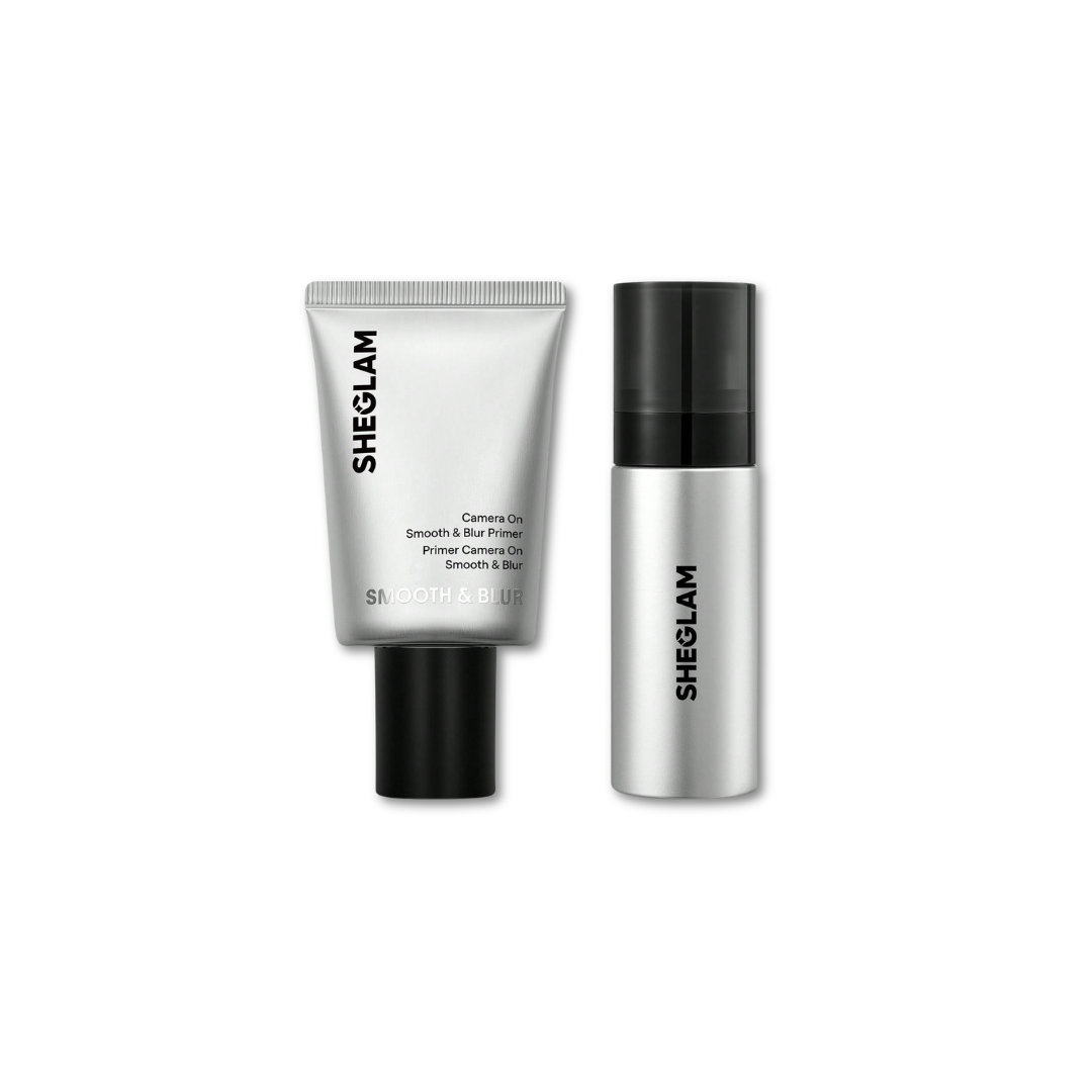 Dúo piel mate - Primer + Setting Spray Camera On SHEGLAM