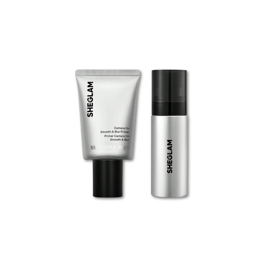 Dúo piel mate - Primer + Setting Spray Camera On SHEGLAM