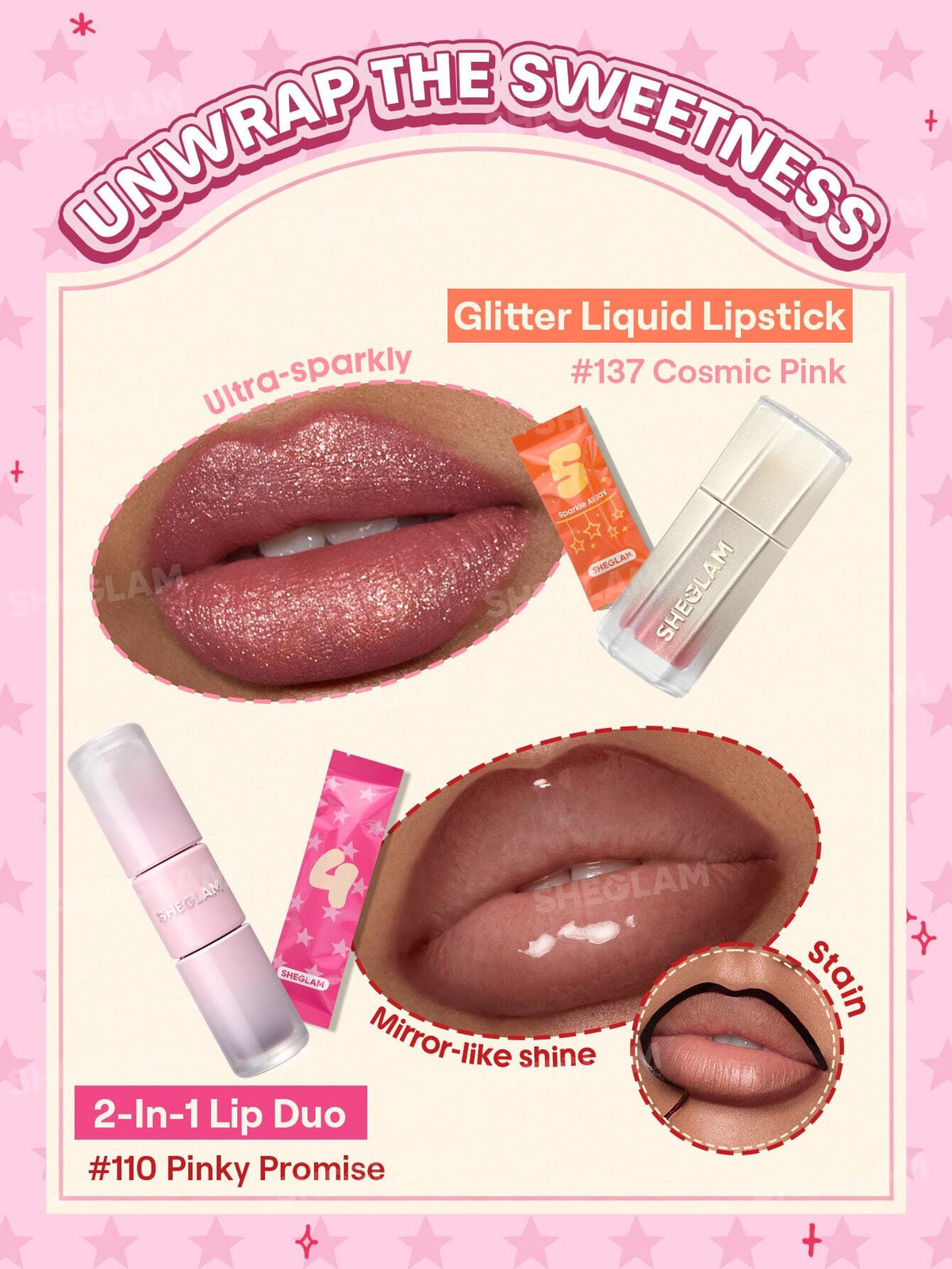 CALENDARIO DE ADVIENTO SHEGLAM - Life is Sweet. Limited Edition