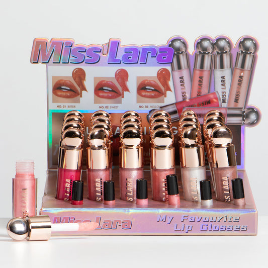 Gloss labial con color ultra brillante MISS LARA