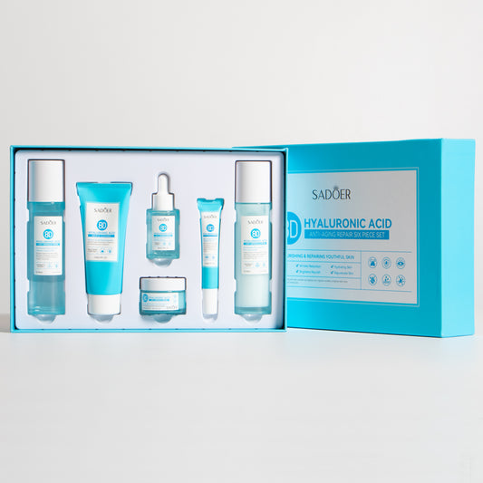 Set de cuidado facial con ácido hialurónico SADOER