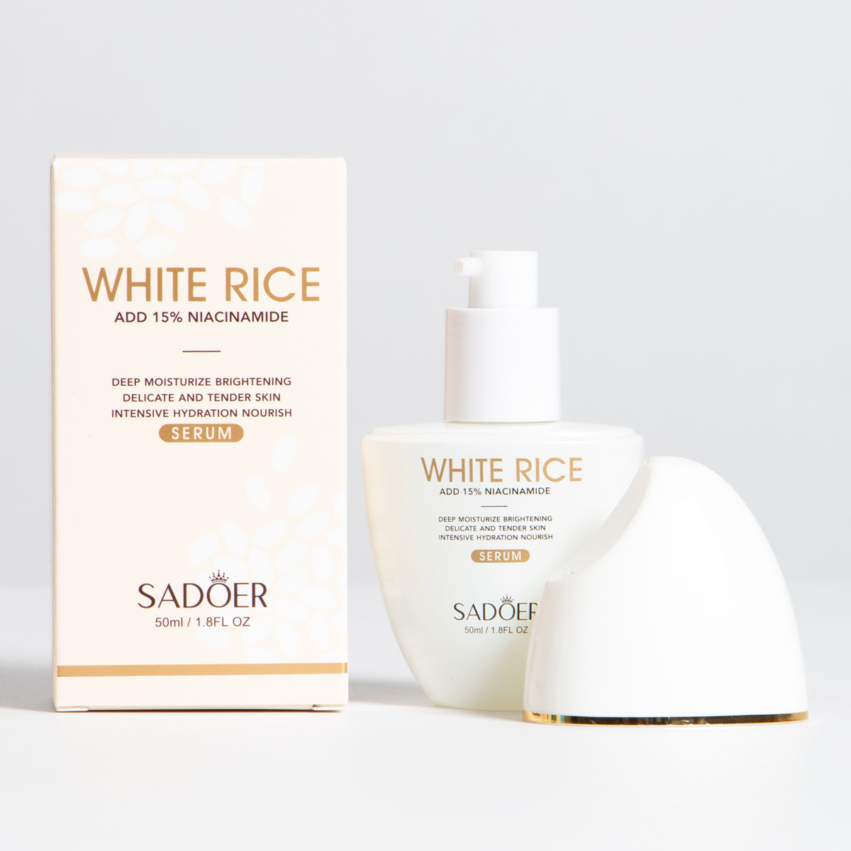 Serum aclarante de arroz con niacinamide 10% SADOER