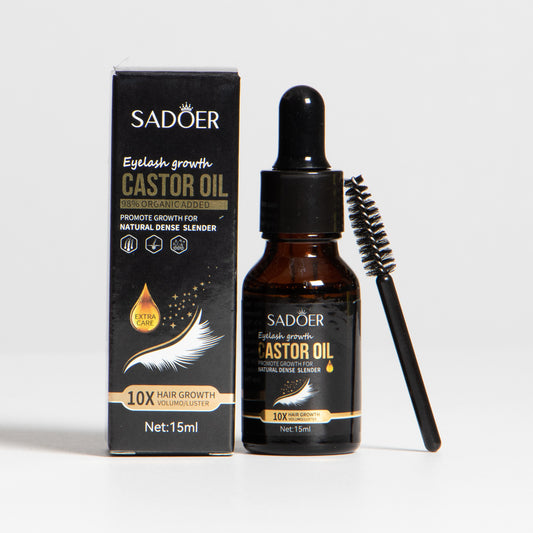 Aceite de ricino para cejas y pestañas SADOER